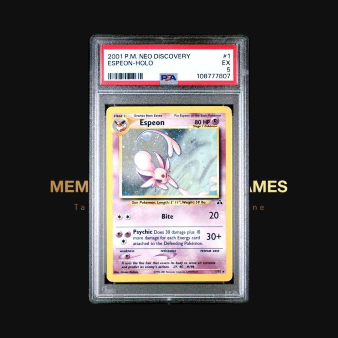 Espeon - Neo Discovery Holo PSA: 5