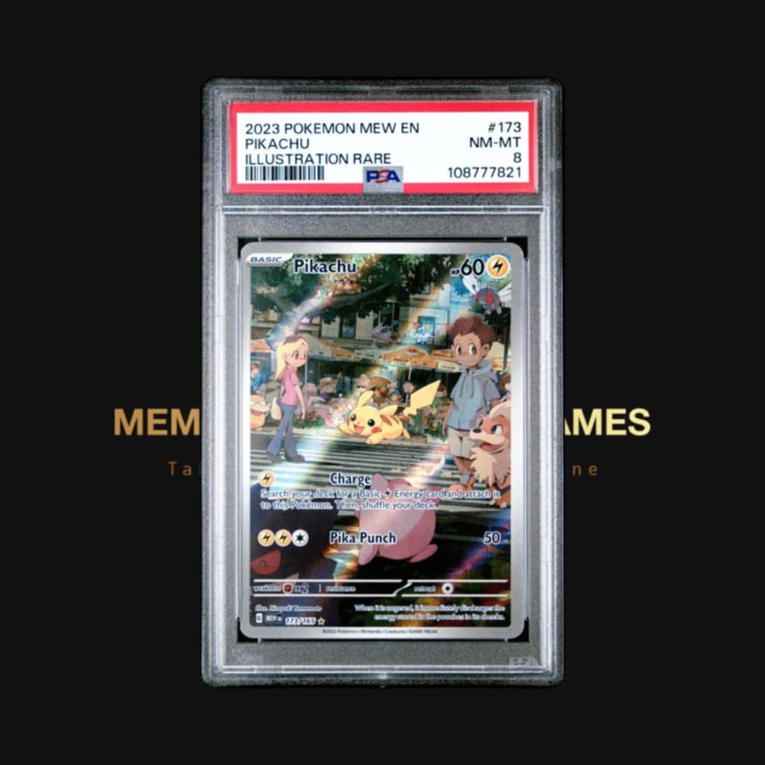 Pikachu IR - SV: Scarlet & Violet 151 PSA: 8