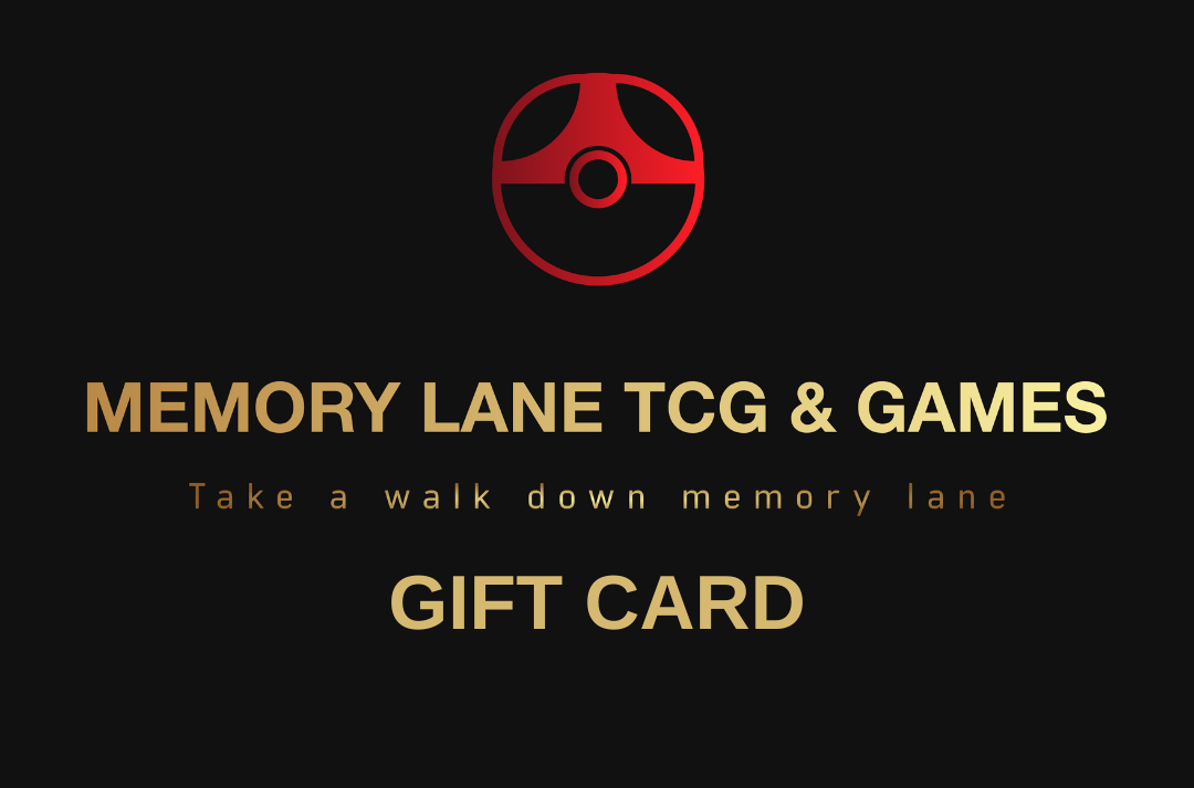 Memory Lane TCG & Games Gift Card