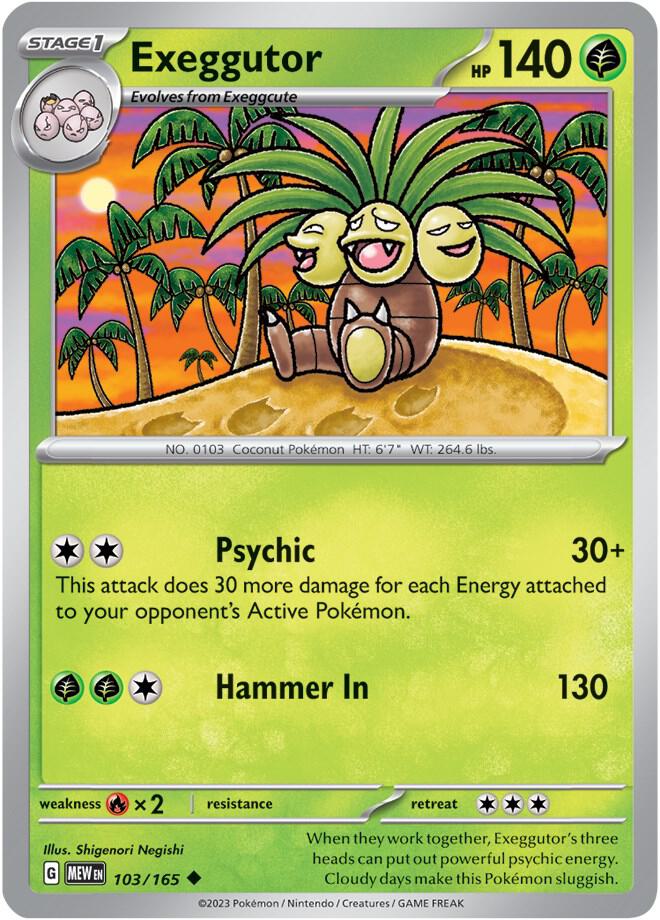 Exeggutor - SV: Scarlet & Violet 151 (MEW)