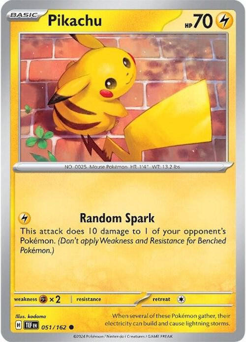 Pikachu - SV05: Temporal Forces (TEF)