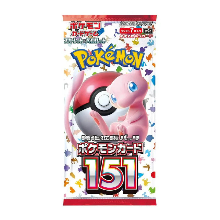 Scarlet & Violet: Japanese Pokémon 151  - Booster Pack