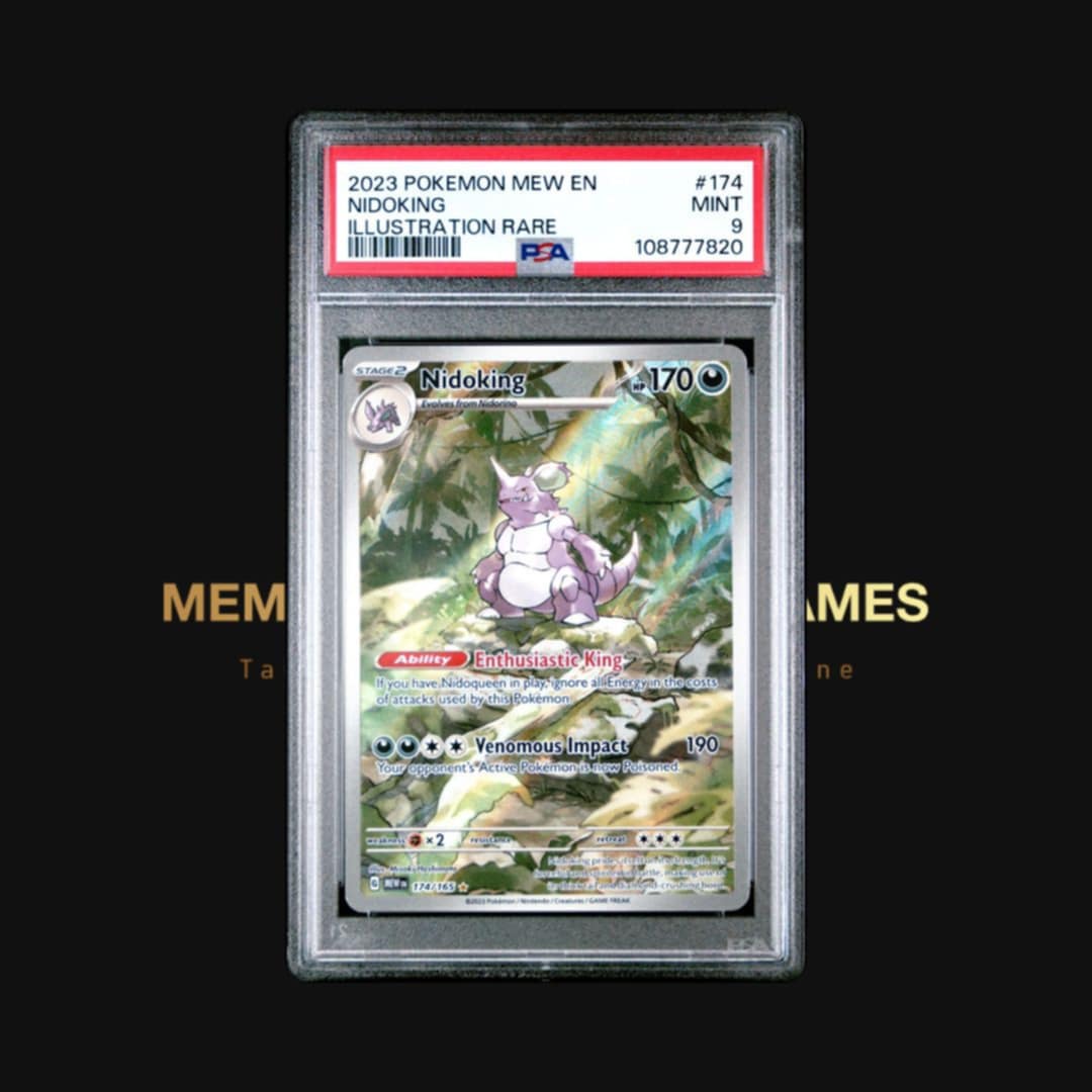 Nidoking ex IR - SV: Scarlet & Violet 151 PSA 9