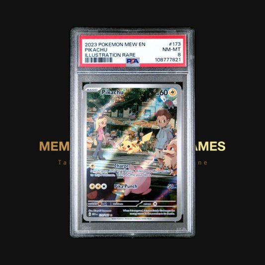 Pikachu IR - SV: Scarlet & Violet 151 PSA: 8