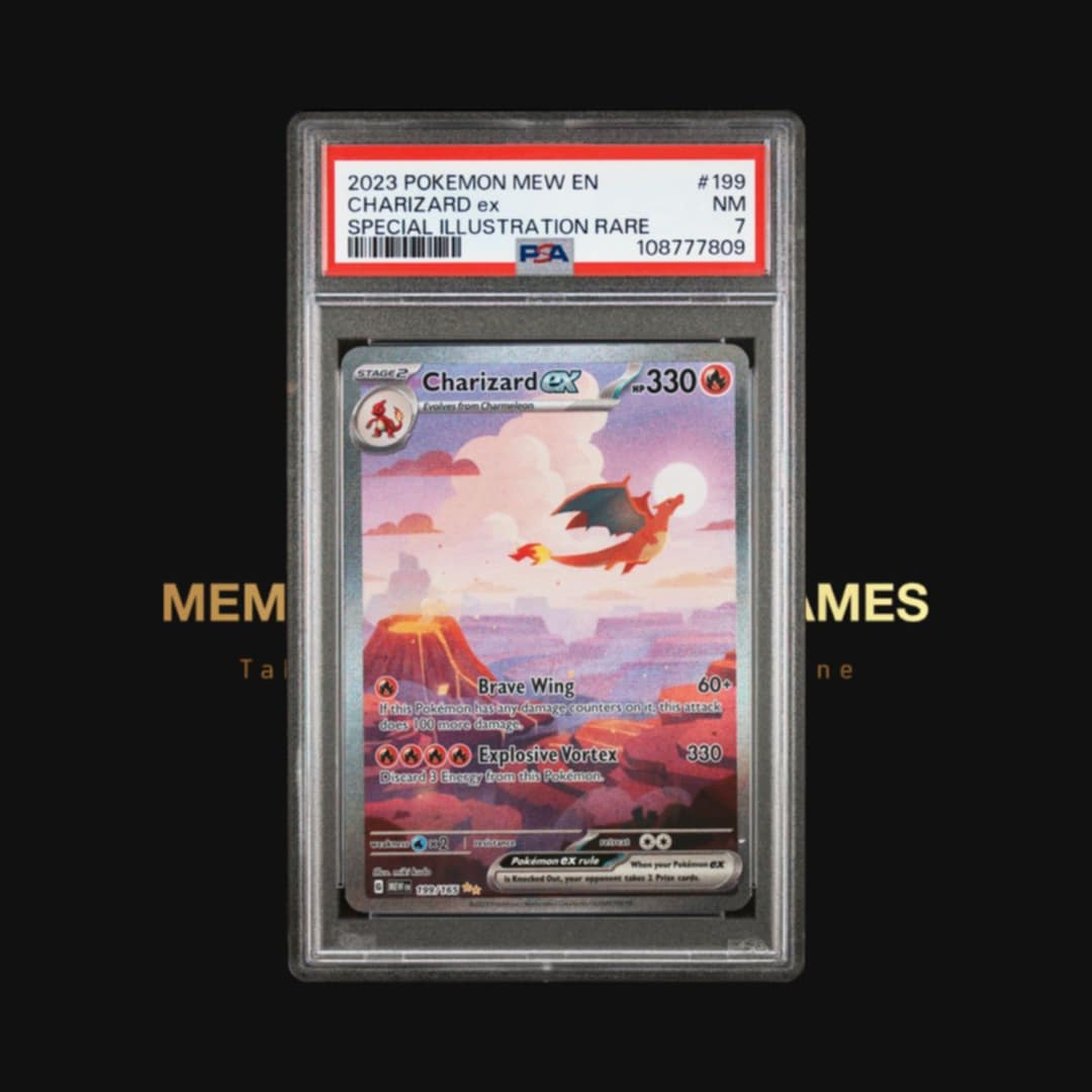 Charizard ex SIR - SV: Scarlet & Violet 151 PSA 7