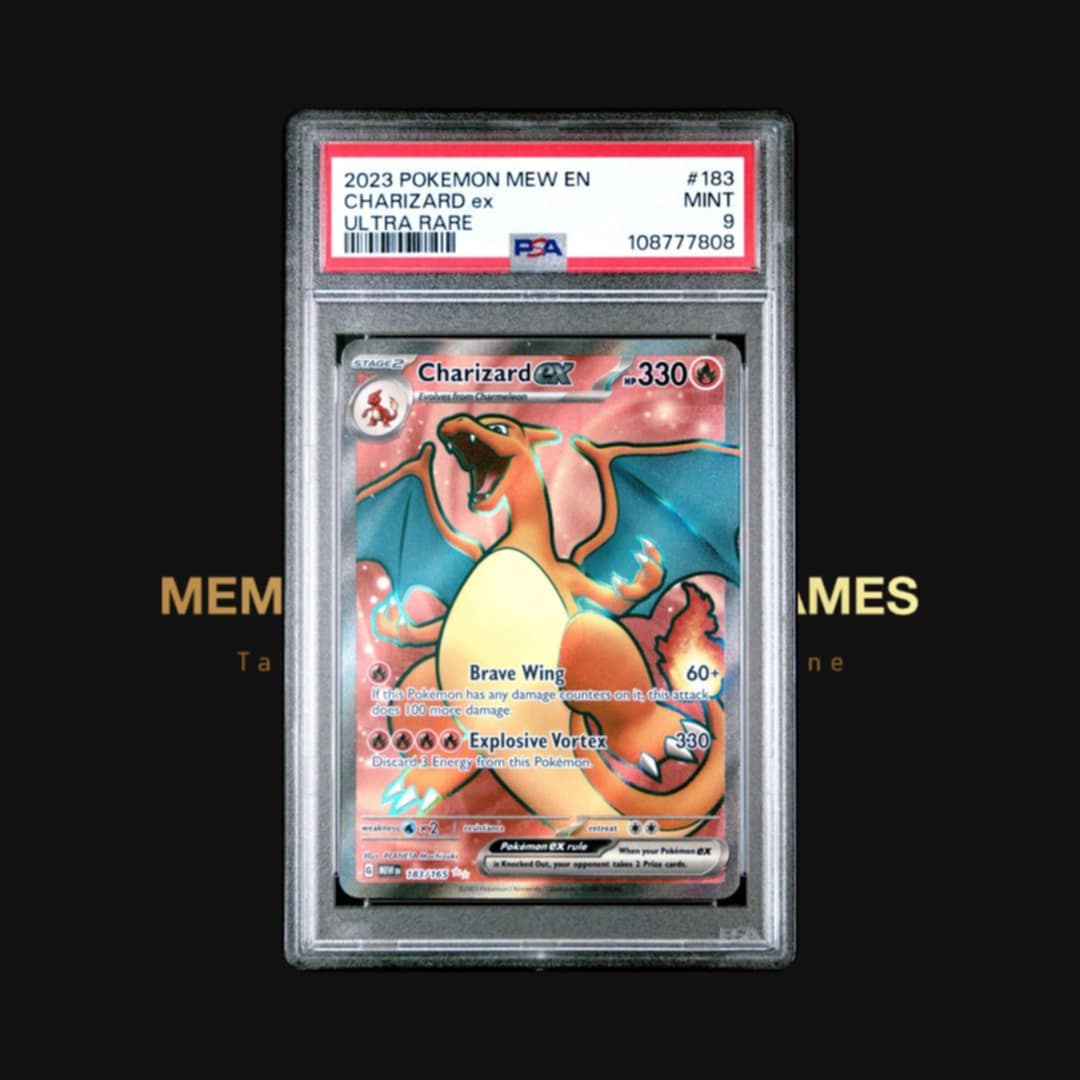 Charizard ex Ultra Rare - SV: Scarlet & Violet 151 PSA: 9