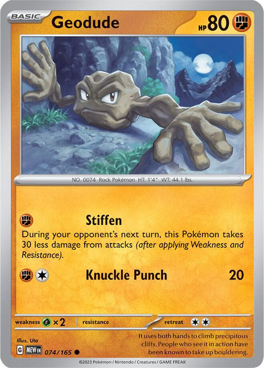 Geodude - SV: Scarlet & Violet 151 (MEW)