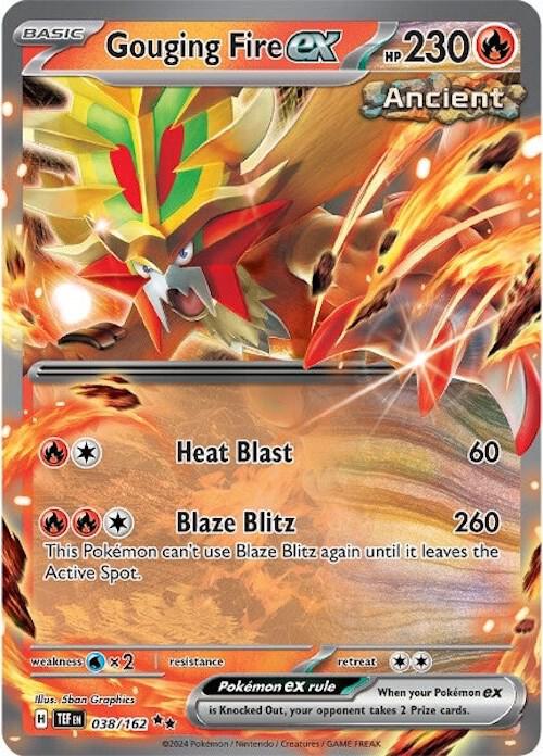 Gouging Fire ex - 038/162 - SV05: Temporal Forces (TEF)