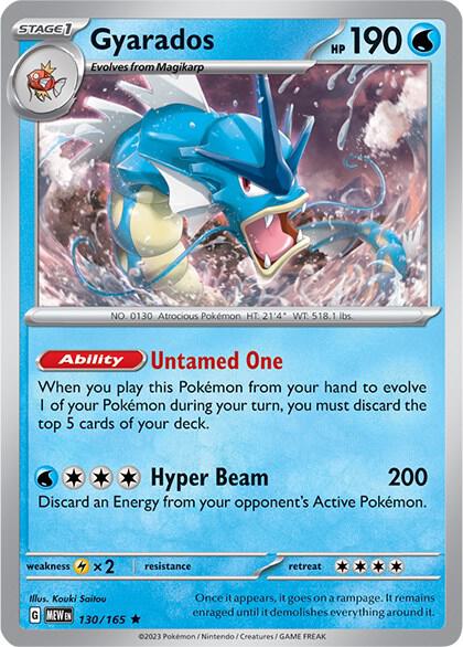 Gyarados - SV: Scarlet & Violet 151 (MEW)