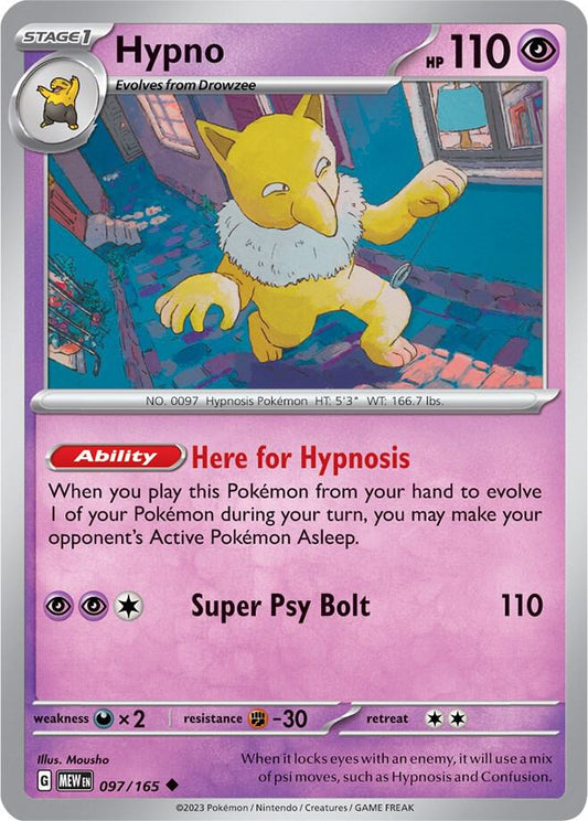 Hypno - SV: Scarlet & Violet 151 (MEW)