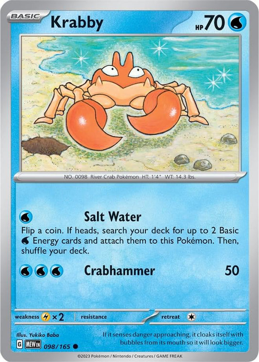 Krabby - SV: Scarlet & Violet 151 (MEW)