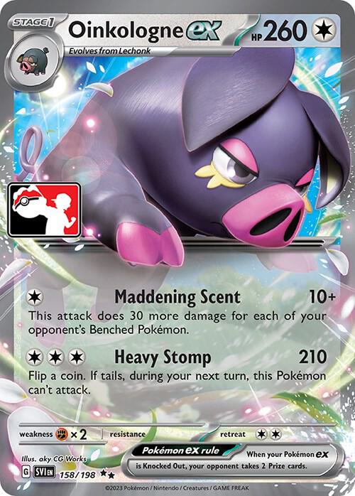 Oinkologne ex - Prize Pack Series Cards