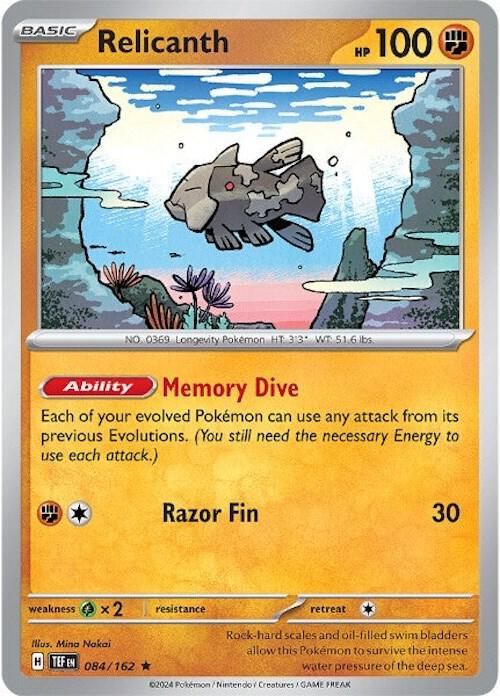 Relicanth - 084/162 - SV05: Temporal Forces (TEF)