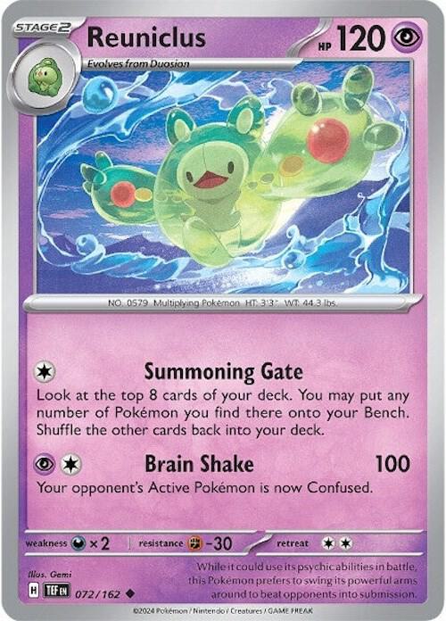 Reuniclus - 072/162 - SV05: Temporal Forces (TEF)