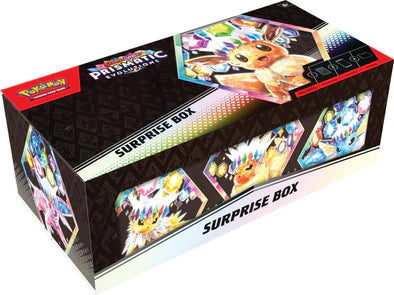 Pokémon SV Prismatic Evolution Surprise Box