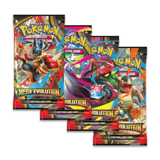 Mega Evolutions Booster Pack
