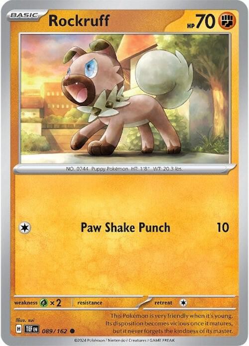Rockruff - SV05: Temporal Forces (TEF)