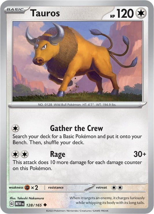 Tauros - SV: Scarlet & Violet 151 (MEW)