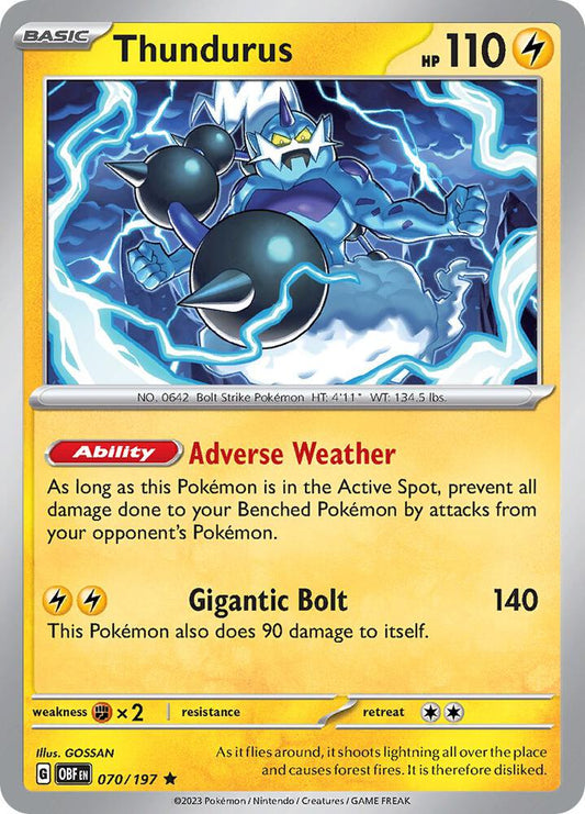 Thundurus - SV03: Obsidian Flames (OBF)